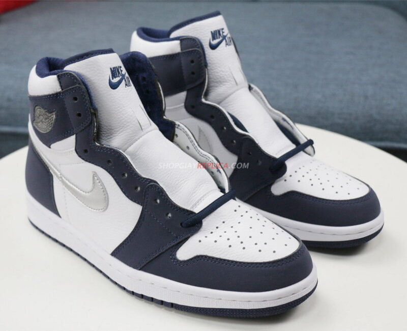 giày Nike Air Jordan 1 Retro High COJP Midnight Navy Like Auth