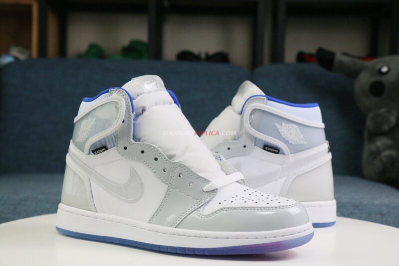 nike Air Jordan 1 High Zoom White Racer Blue