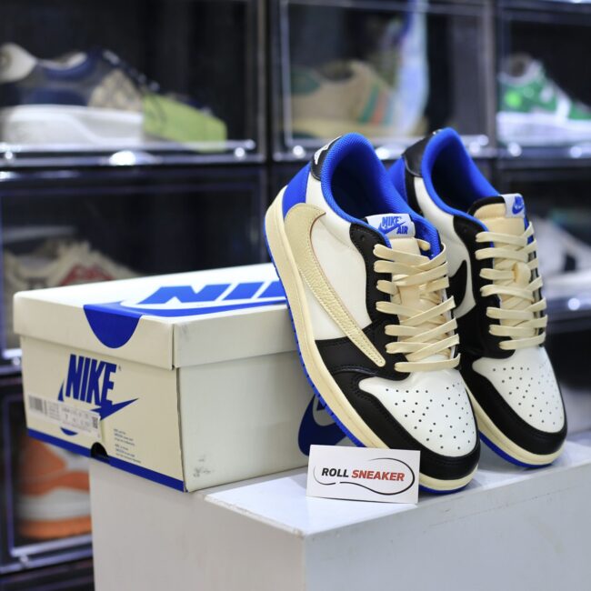Nike Air Jordan 1 Low Travis Scott x Fragment Like Auth