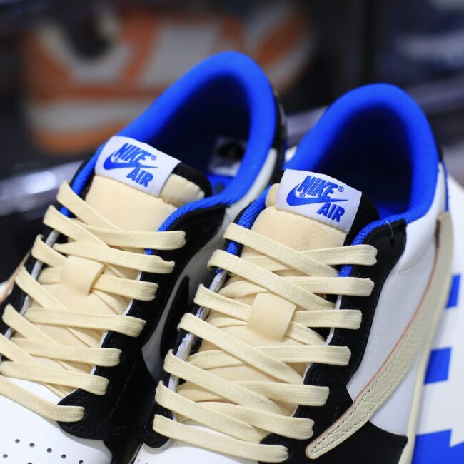 Nike Air Jordan 1 Low Travis Scott x Fragment Like Auth