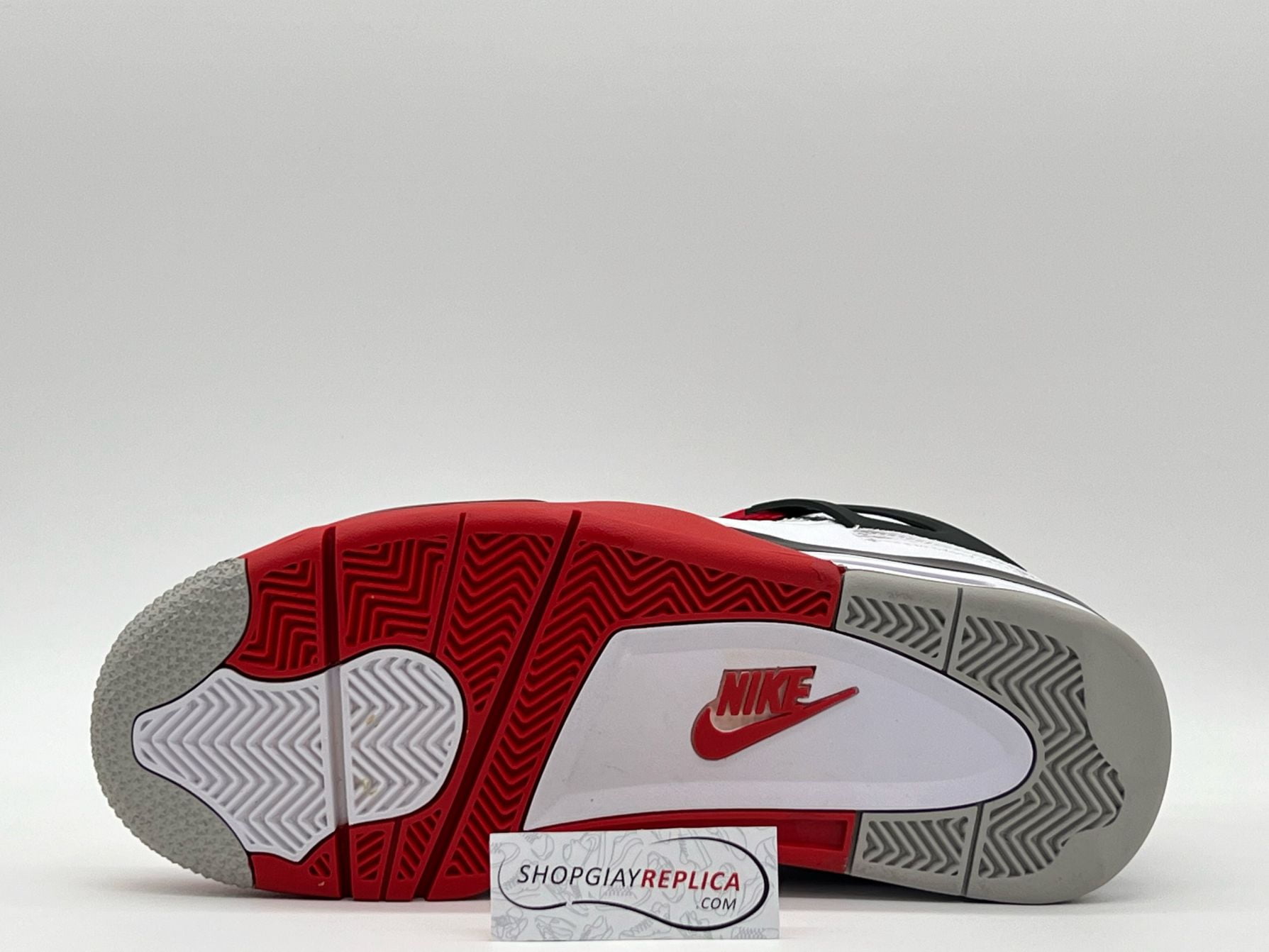 Giày Nike Air Jordan 4 Fire Red Like Auth replica 1:1