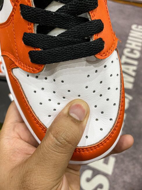 toebox Jordan 1 Low Starfish