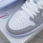 dấu swoosh air jordan 1 low wolf grey rep 1:1