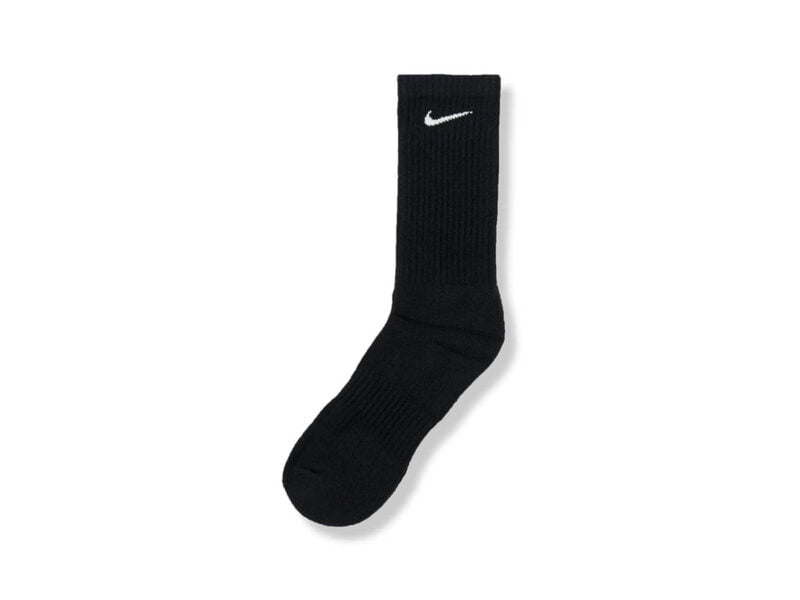 Tất Nike cổ cao màu Đen xuất dư