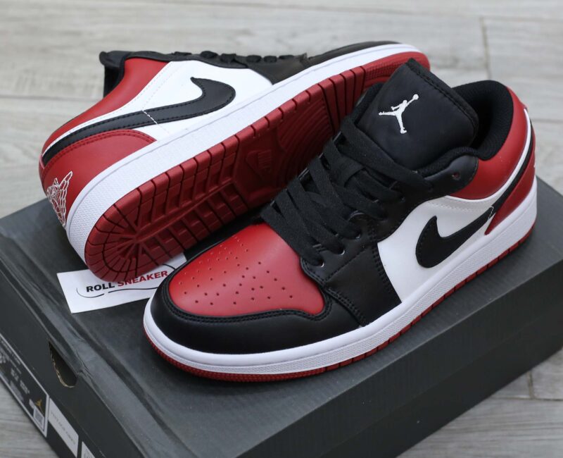 Giày Nike Air Jordan 1 Low Bred Toe