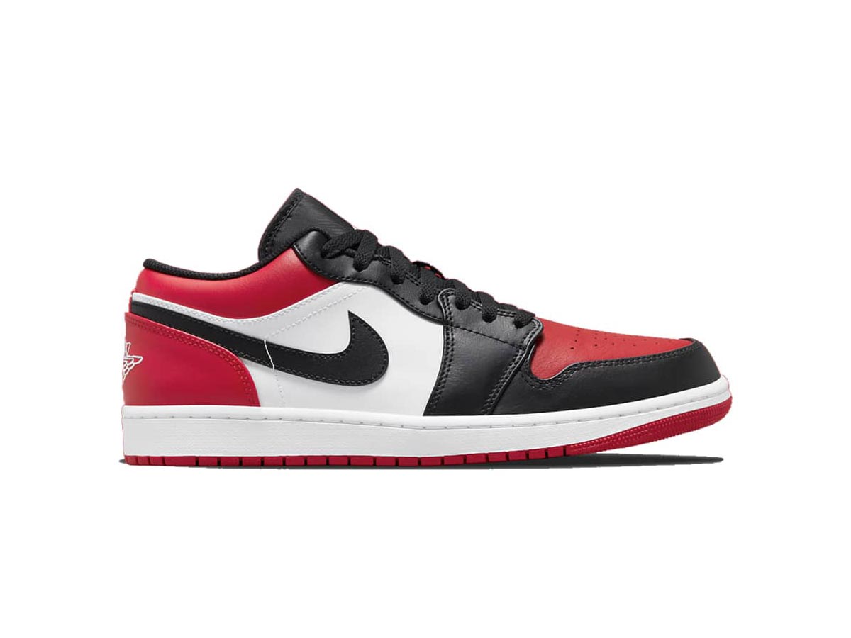 Giày Nike Air Jordan 1 Low 'Bred Toe' Like Auth Rep 1:1 - Roll Sneaker
