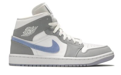 AIR JORDAN 1 MID 'WOLF GREY ALUMINUM' rep 1:1