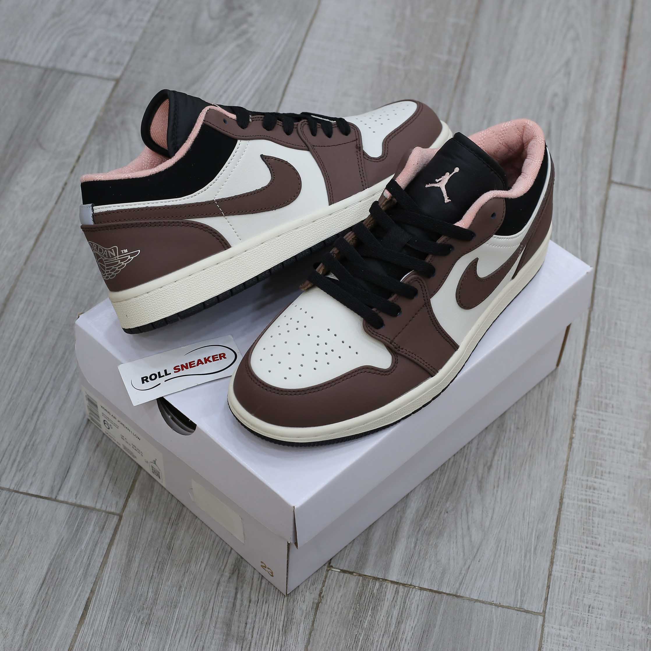 Giày Nike Air Jordan 1 Low Mocha Brown rep 1:1 - Shop giày Replica™