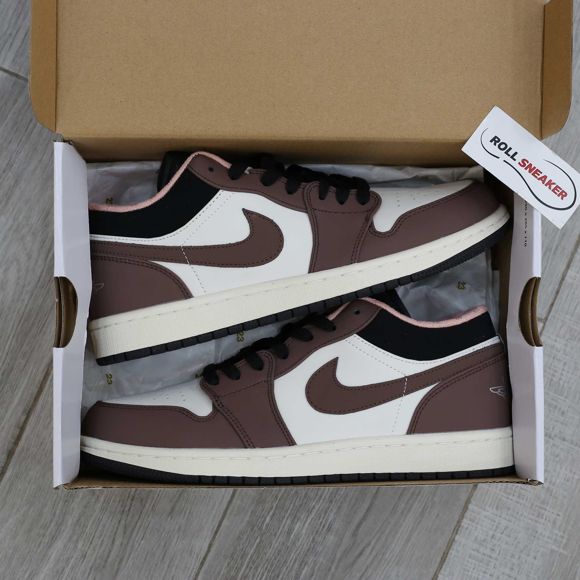 Giày Nike Air Jordan 1 Low Mocha Brown rep 1:1 - Shop giày Replica™