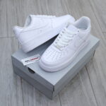 giày nike air force 1 trắng full white like auth