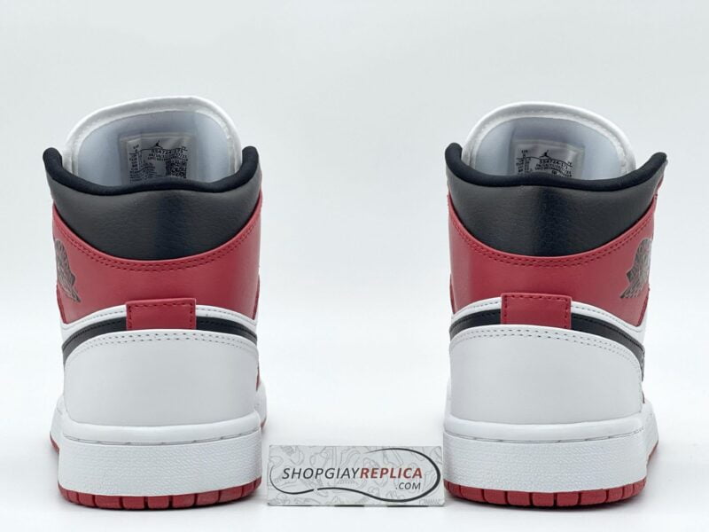 Air Jordan 1 Mid Chicago 'White Toe'