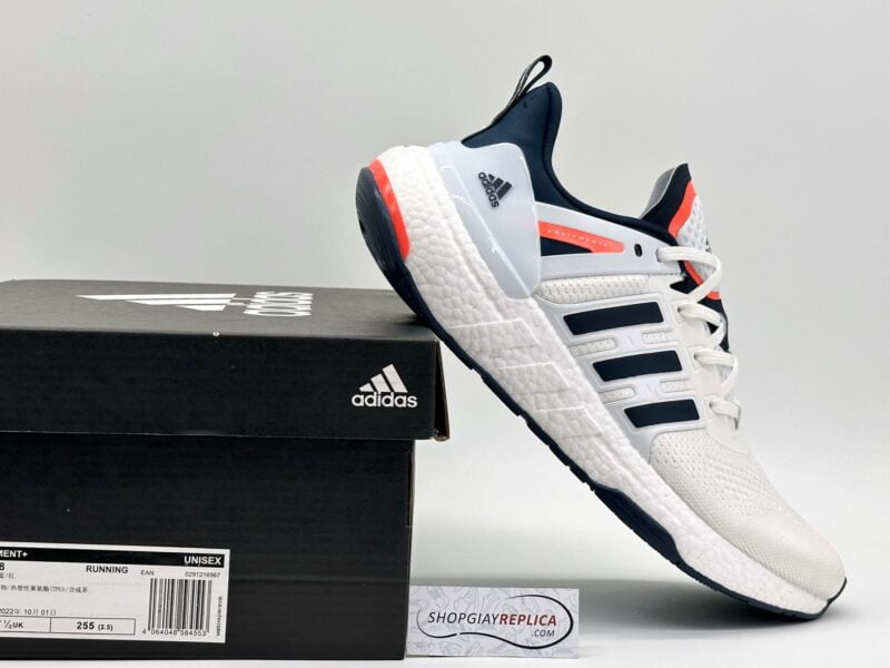 Giày Adidas EQT Plus White Navy Orange Trắng Xanh