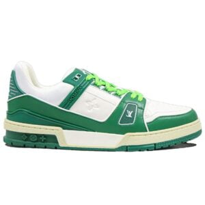 Louis Vuitton LV Trainer Green Like Auth