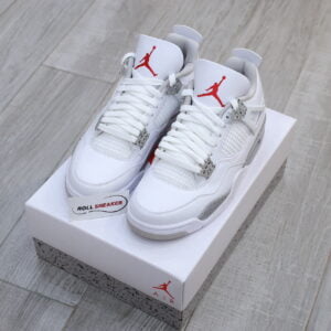GiÃ y Nike Air Jordan 4 White Oreo 2021 Like Auth