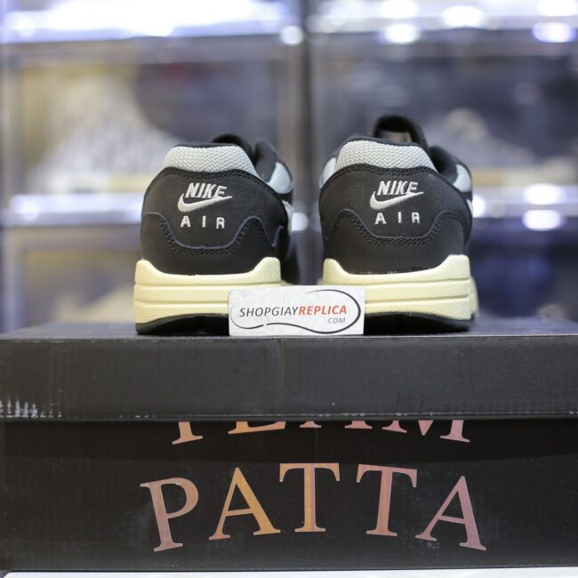 Giày Nike Air Max 1 x Patta 'Black' Like Auth