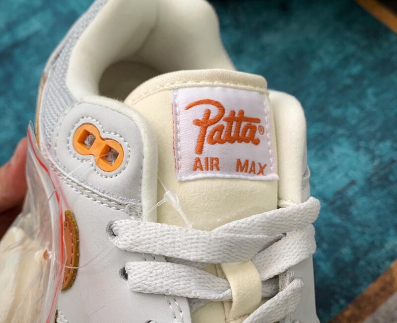 lưỡi gà Giày Nike Air Max 1 x Patta Waves ‘Monarch’ Like Auth