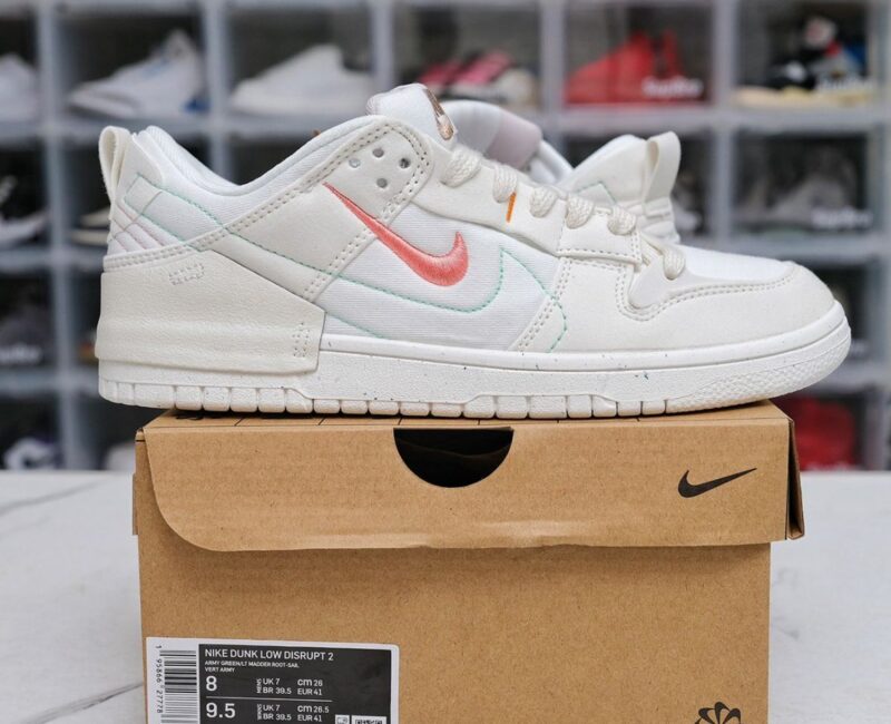Giày Nike Dunk Disrupt Trắng 2 Pale Ivory rep 1:1 Like Auth