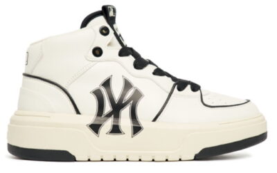 Giày MLB Chunky Liner High New York Yankees White Black