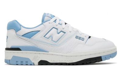 Giày New Balance 550 UNC White University Blue