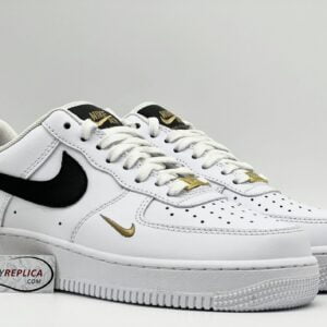 GiÃ y Nike Air Force 1 Low 07 Essential White Black Gold Like Auth