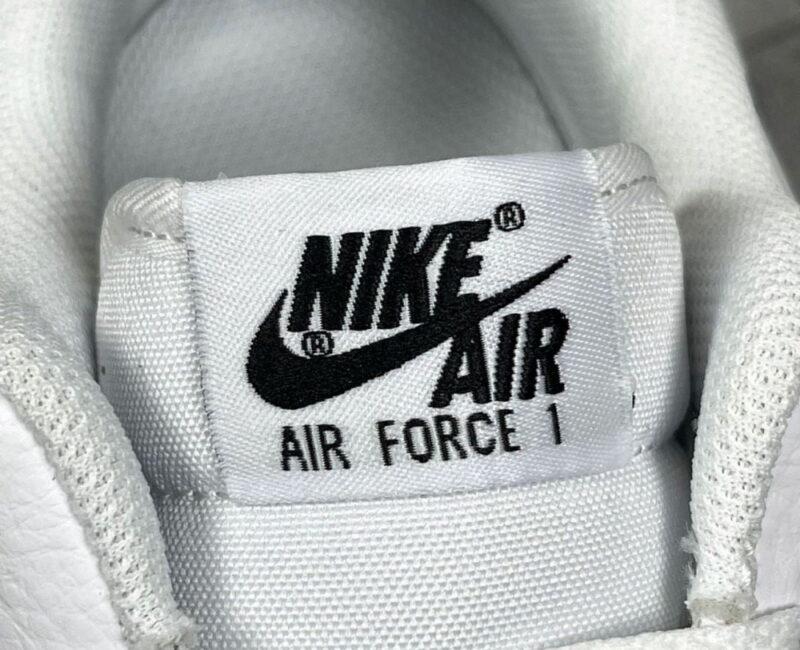 giày air force 1 trắng tích đen rep 1:1