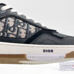 Giày Dior B27 Low Black họa tiết vải Dior Oblique Jacquard Like Auth