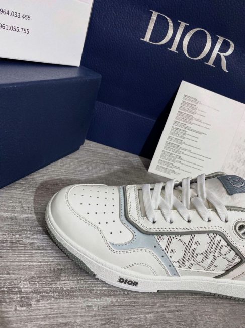 Giày Dior B27 Low White Gray Like Auth