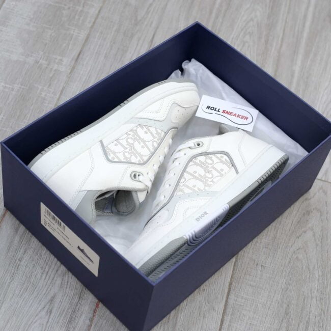 Giày Dior B27 Low White Gray Like Auth