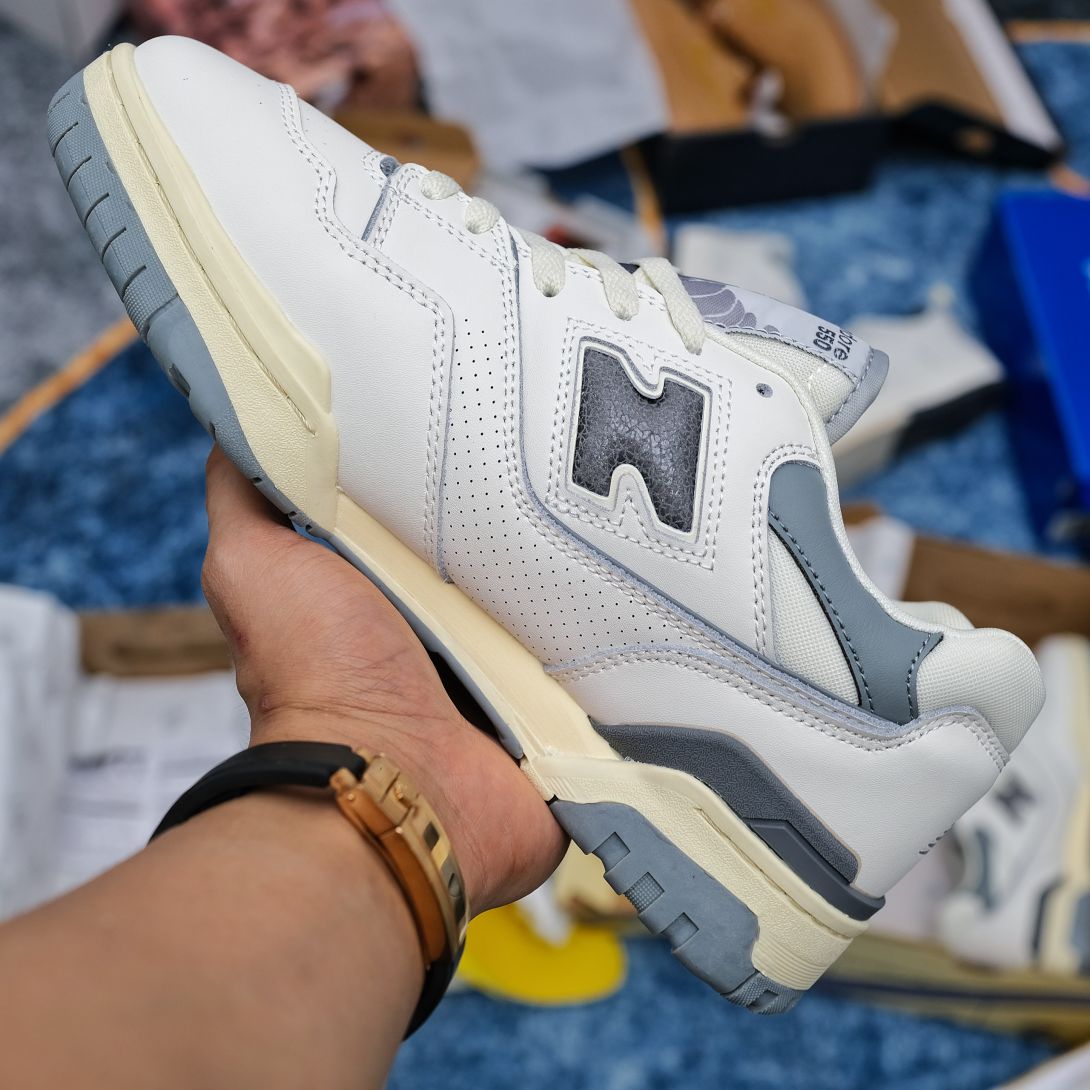 New Balance Aime Leon Dore x 550 Silver