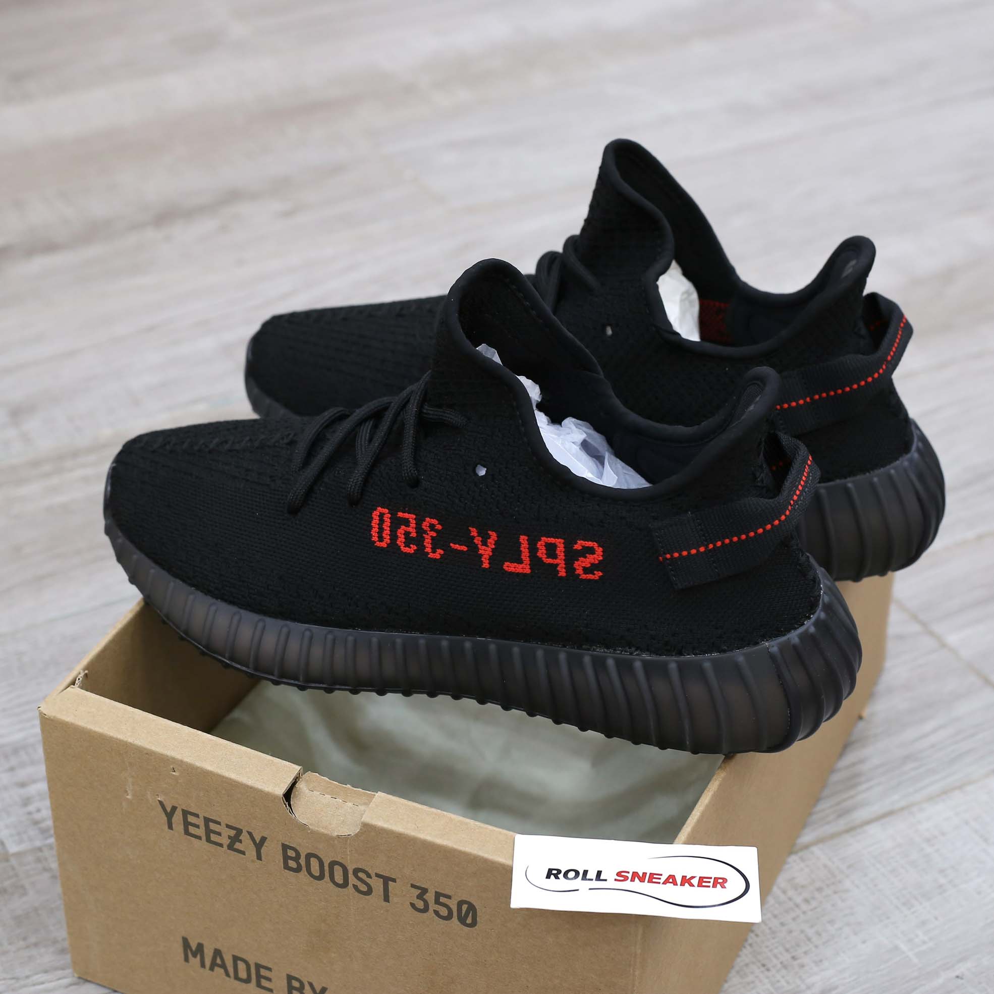 hộp box Adidas Yeezy Boost 350 V2 ‘Bred’ rep 1:1