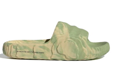 Dép Adidas Adilette 22 Slides ‘Magic Lime Desert Sand’