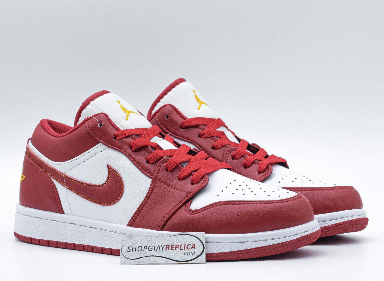 Giày Nike Air Jordan 1 Low ‘Cardinal Red’ đỏ rep 1:1