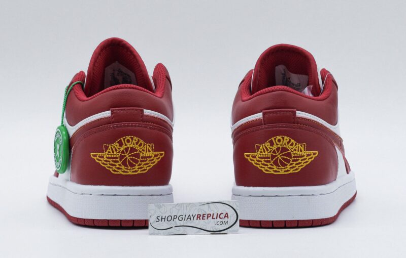 lót đế khâu giày Nike Air Jordan 1 Low ‘Cardinal Red rep 1:1
