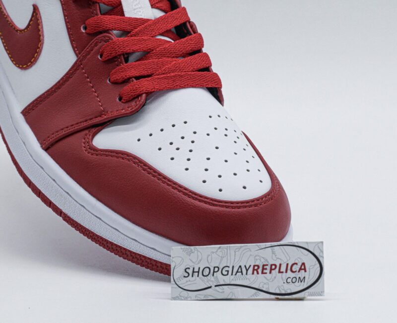 lót giày Nike Air Jordan 1 Low ‘Cardinal Red rep 1:1