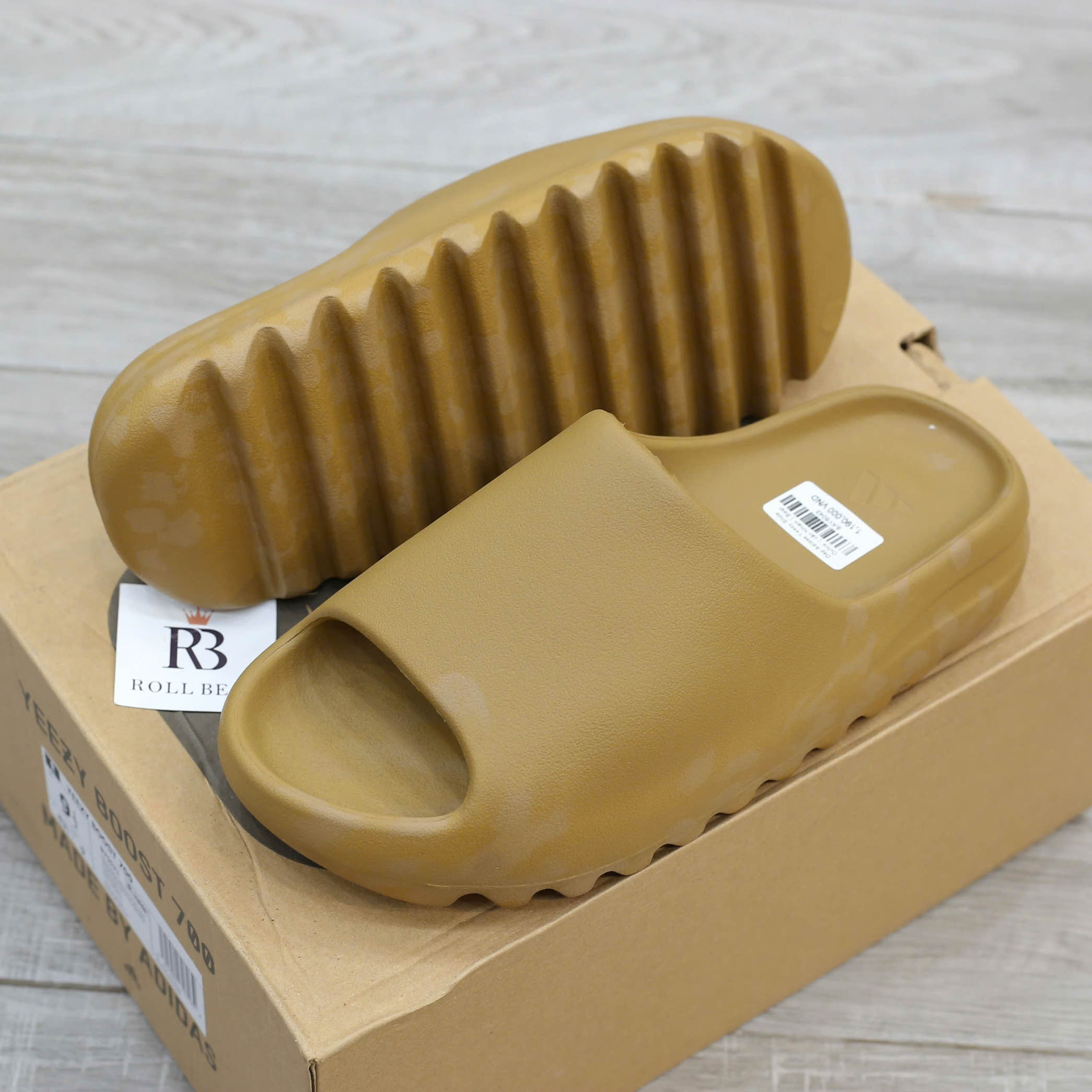 Dép Adidas Yeezy Slide ‘Ochre’ ( vân Nhám ) Best Quality