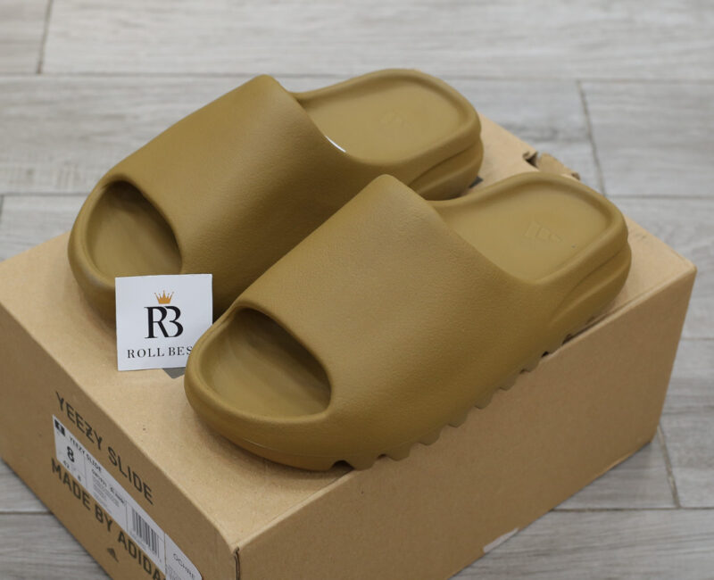 Dép Adidas Yeezy Slide ‘Ochre’ ( vân Nhám ) Best Quality