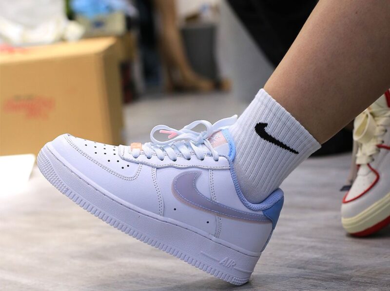 onfeet Air Force 1 LV8 GS ‘Double Swoosh’