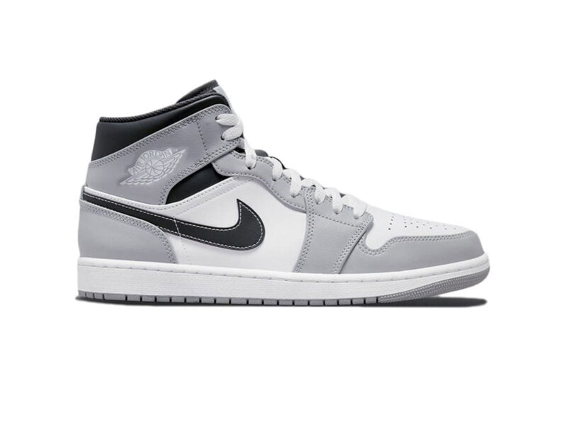 Giày Nike Air Jordan 1 Mid Light Smoke Grey Anthracite