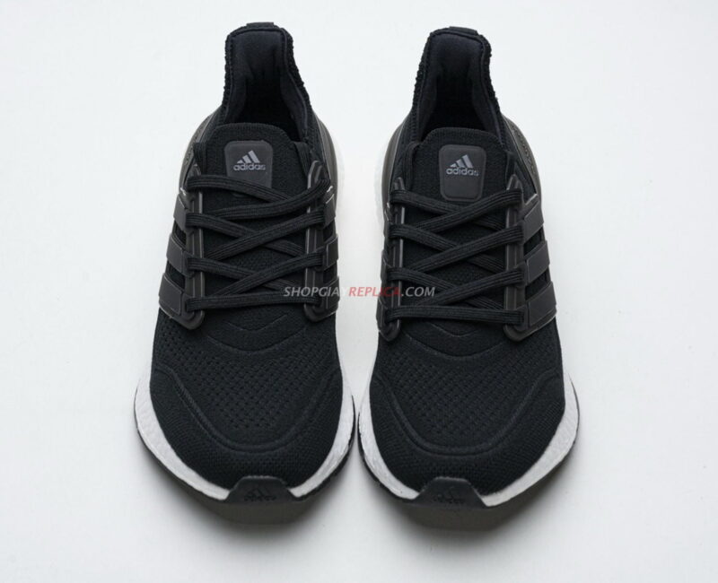 đế boost giày Ultra Boost 21 Core Black White rep 1:1