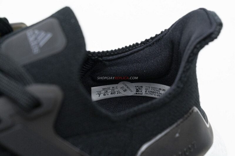 Giày Adidas Ultra Boost 21 Core Black White rep 1:1