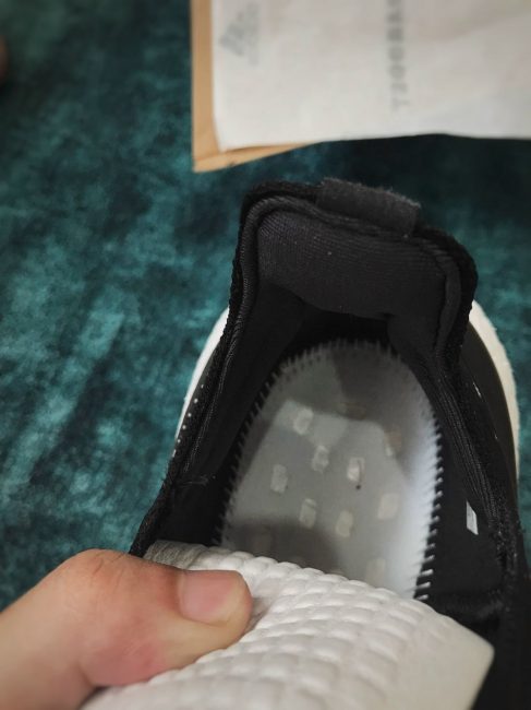 lót Giày Adidas Ultra Boost 21 Core Black White rep 1:1