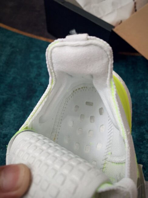 lót Giày Adidas Ultra Boost 21 White Solar Yellow rep 1:1