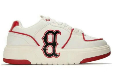 Giày MLB Chunky Liner Low ‘Boston Red’ Like Auth