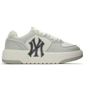Giày MLB Chunky Liner Low New York Yankees 'White Grey' Like Auth