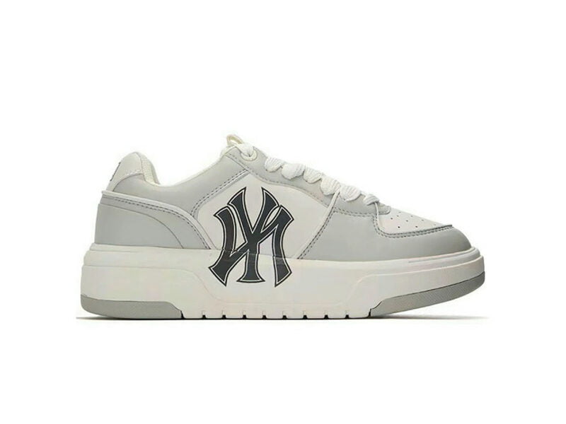 Giày MLB Chunky Liner Low New York Yankees 'White Grey' Like Auth