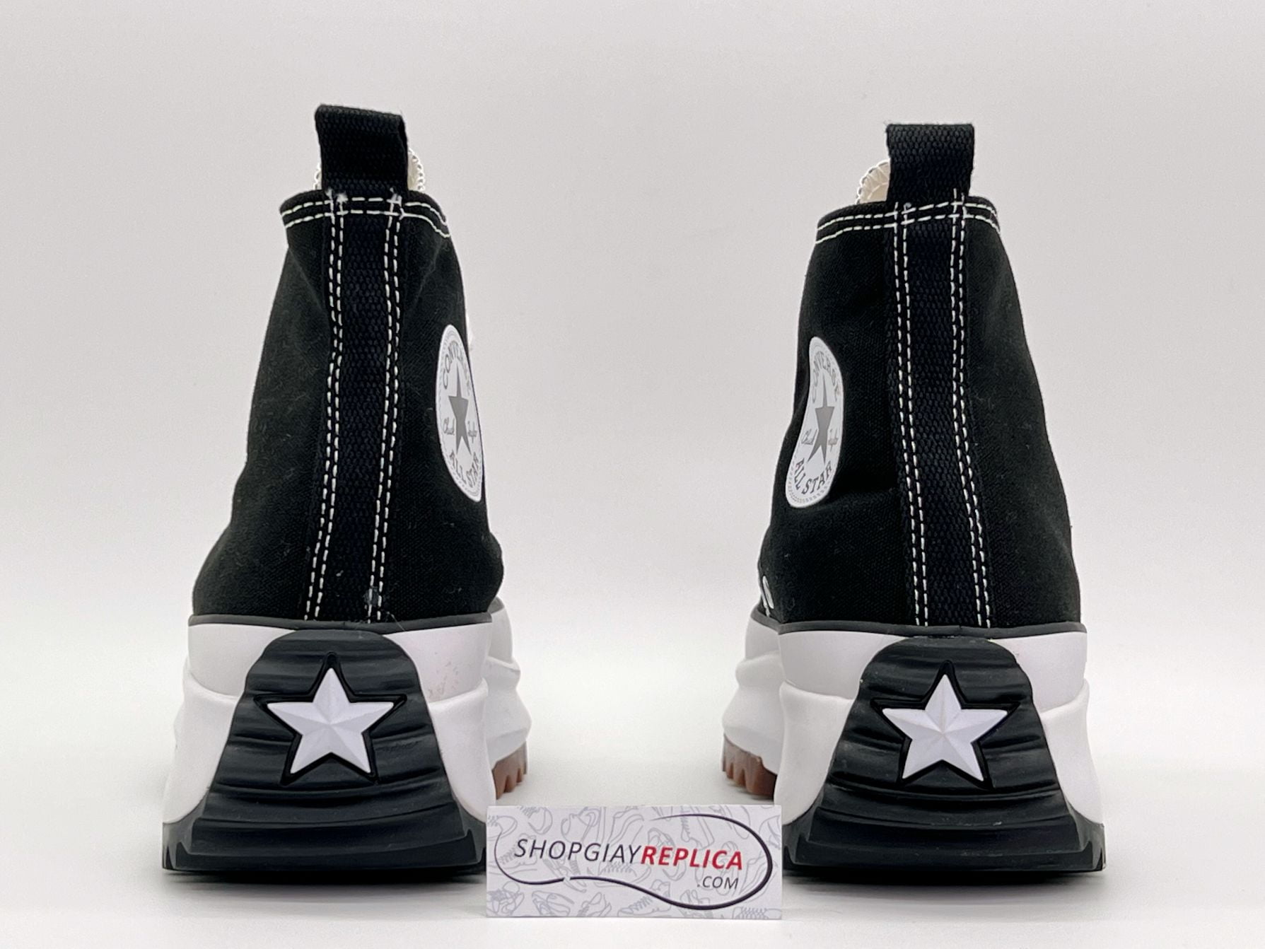 Giày Converse Run Star Hike High Black Rep 1:1 - Shop giày Replica™