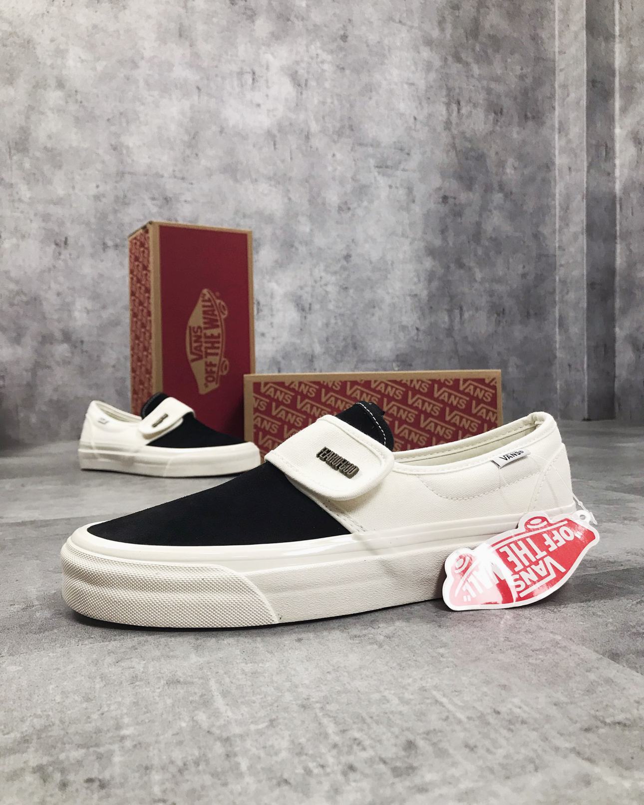Giày Vans Slip-On 47 V DX Fear of God Black White Like Auth - Shop giày  Replica™