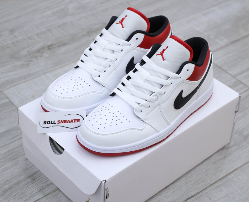 Giày Nike Air Jordan 1 Low 'White Gym Red'