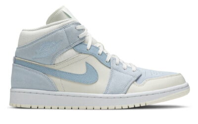 Giày Nike Air Jordan 1 Mid SE 'Sail Light Blue'