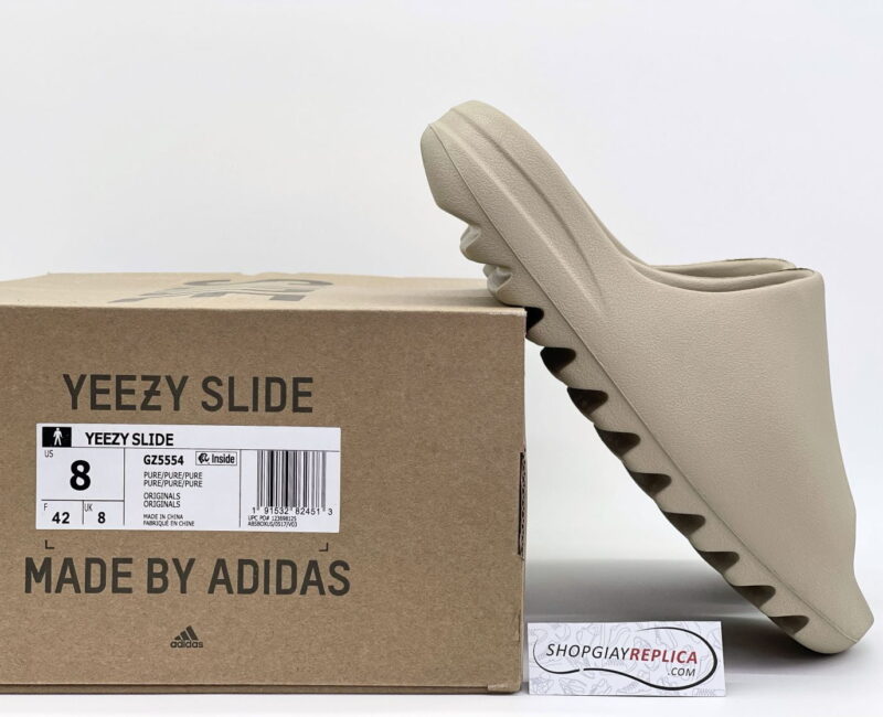 Dép Adidas Yeezy Slide ‘Pure’ ( 2022 vân Nhám )